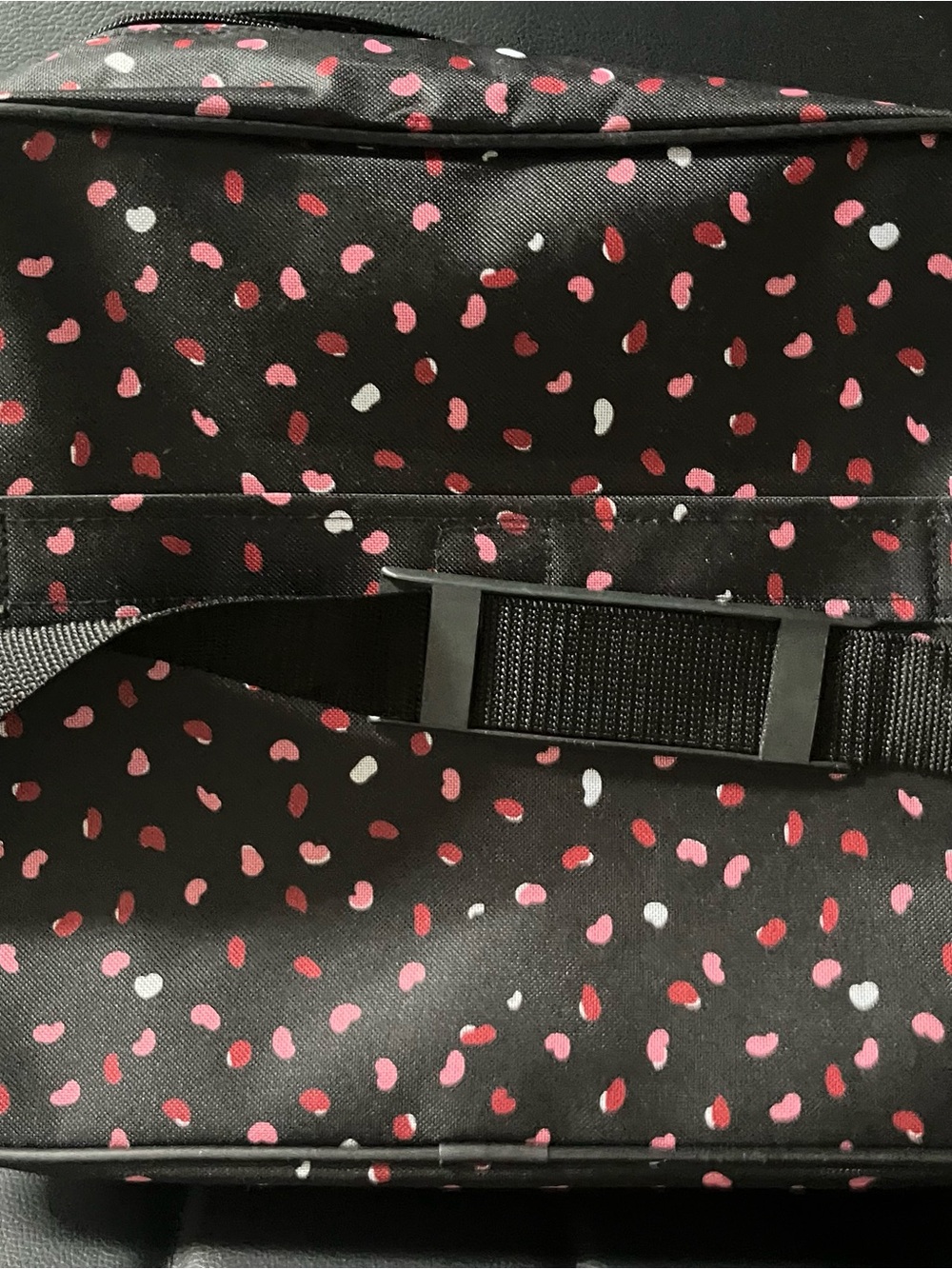 Like New-Jetstream Black Dotted Travel Bag - Picture 6 of 7
